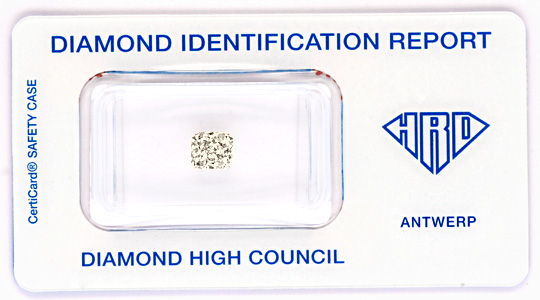 Foto 1 - Diamant 0,907 Radiant-Weiss Rosa Petrol VS1, HRD, D5801