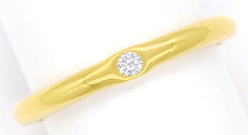 Foto 1 - Original Niessing Ring 0,045ct Brillant, 900er Gelbgold, S2486